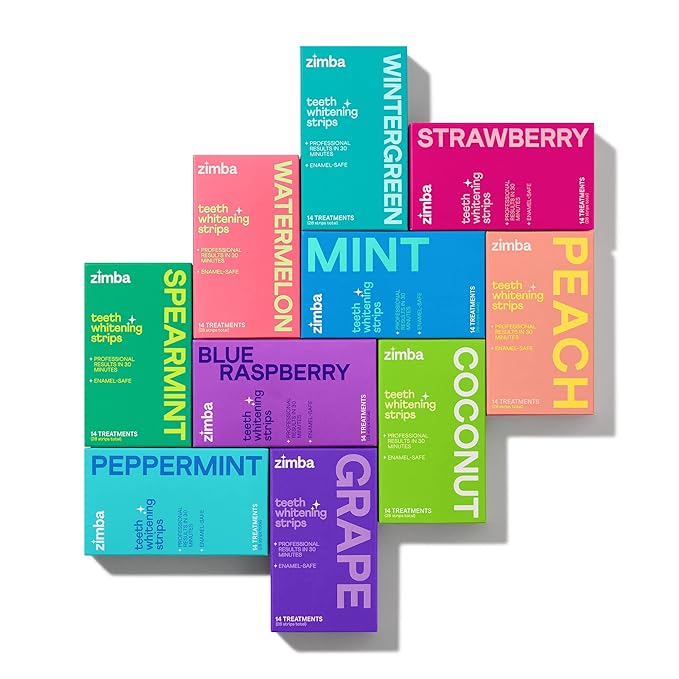 Zimba Supreme LED Teeth Whitening Kit with 3 Whitening Pens | LED Accelerator Light for Coffee, Wine, Soda, Tea, Tobacco, and Other Stains