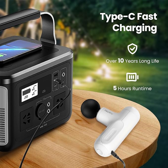 Super Mini Massage Gun Deep Tissue for Athletes, Small Travel Massage Gun, Handheld Portable Muscle Massager for Full Body Pain Relief, 2025 Gifts for Man&Women