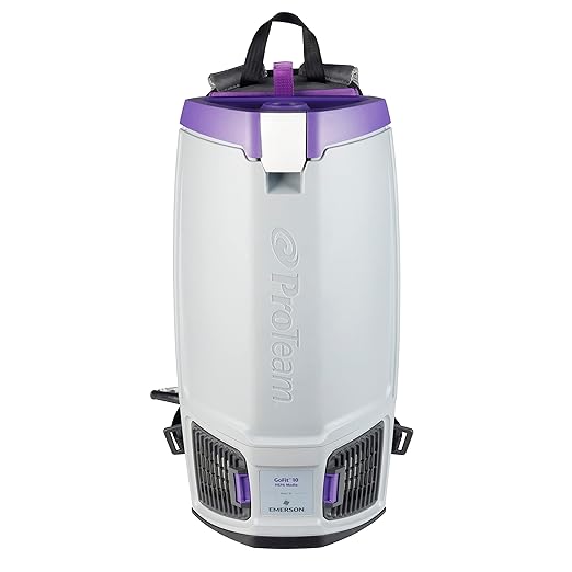 ProTeam GoFit 10 Commercial Backpack Vacuum with 107676 Blower Doors, 1.5 Inch Blower Tool and Hard Surface Tool w/Nylon & Horse Hair Blend Brush Tool Kit, Corded, 107800 + 107676, MegaVac Replacement