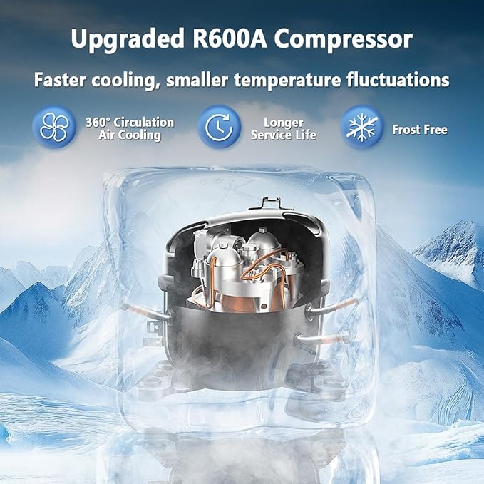 Tylza 130 Can Beverage Refrigerator Cooler, 3.22 Cu.Ft Beverage Cooler with Low-E Glass Door, Safety Lock, Beverage Fridge for Soda, Beer, Wine, Mini Fridge for Home, Office, Bar, Bedroom, Black