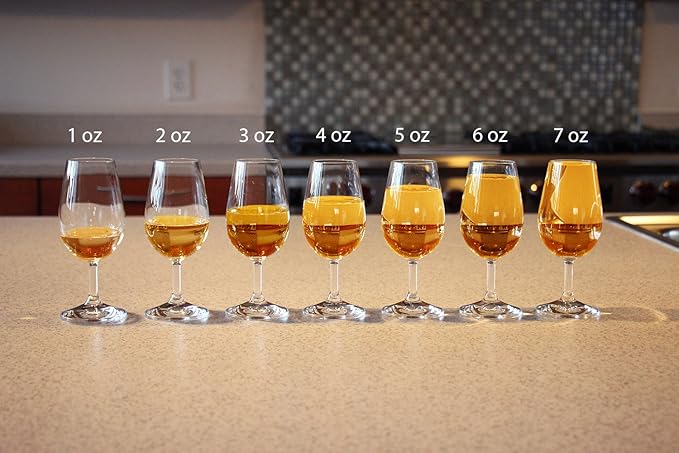 Architectural Digest 2022 Best Glass, Set of 12 European, Lead-Free Crystalline INAO Wine Tasting Glasses, Perfect for Wine Tasting Events, 7 Fl. Oz., A Favorite of Professional Wine Tasting Rooms