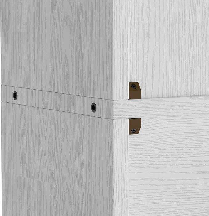 IRONCK Bookshelves and Bookcases Set of 2 Floor Standing 6 Tiers Display Storage Shelves 70 in Tall Bookcase Home Decor Furniture for Home Office, Living Room, Bed Room