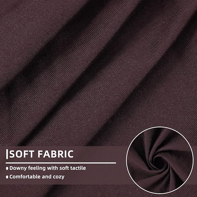 hyha Waterproof Couch Cushion Covers, Stretch Sofa Couch Seat Slipcover for Dog Washable, Non-Slip Waterproof Outdoor Cushion Covers for Patio Furniture Replacement (1 Piece for Small, Chocolate)