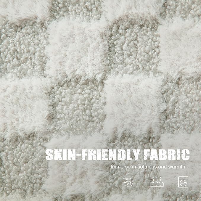 Single Sofa 1 Seat Couch with Deep Seat Memory Foam Cloud Chair with Pillows Large Sofa with L Shape for Living Room Bedroom (Plush GREYOLIVE, Single)