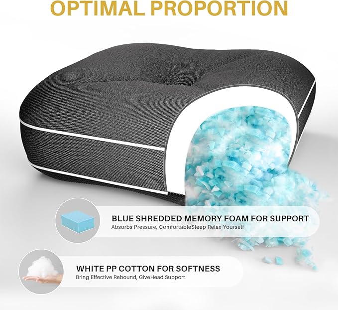 YZ HOME Rocking Chair Cushion, Set of Thicken Seat & Back Chair Cushions with Memory Foam, Non-Slip Chair Pad with Ties for for Indoor&Outdoor Rocker, Dark Grey, 22x17x5/17x17x5