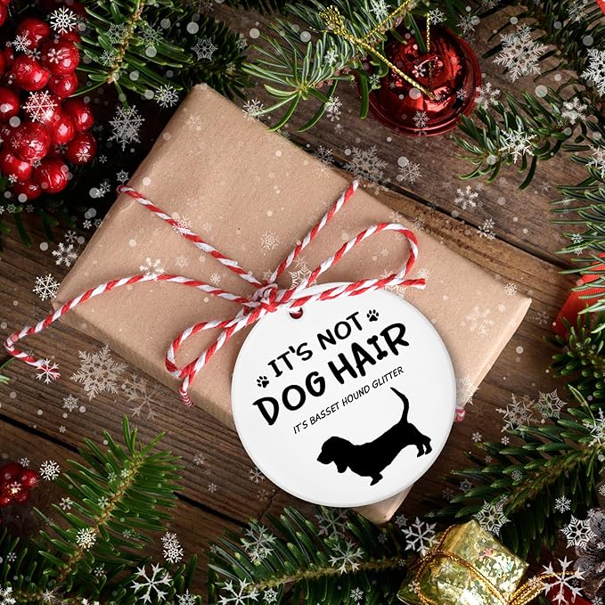 531-zsgj-basset Hound Home & Kitchen > Home Décor Products > Home Décor Accents > Hanging Ornaments