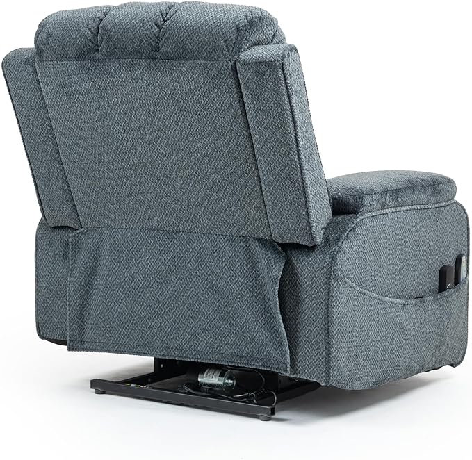 Lazy Boy Recliner Chair, Postoperative Recovery，Retractable 23'' Extra-Long Leg Support Lift Chair Hold up to 400lb，25.5'' Oversized Recliner seat for Big and Tall
