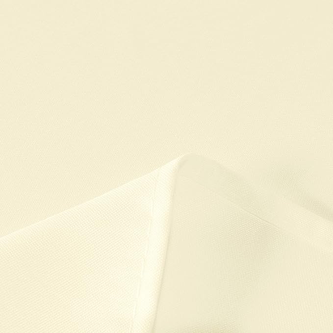 sancua Square Tablecloth - 70 x 70 Inch - Water Resistant Spill Proof Washable Polyester Table Cloth, Decorative Fabric Table Cover for Dining Tables, Buffet Parties and Camping, Beige