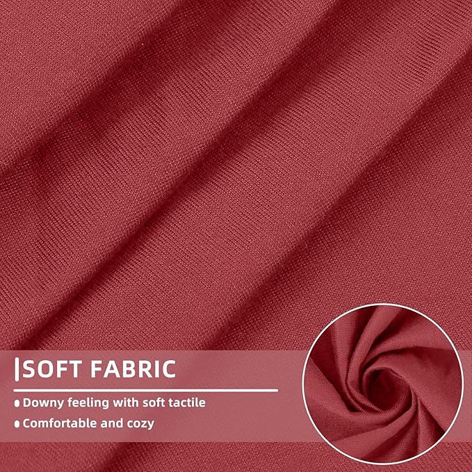 hyha Waterproof Couch Cushion Covers, Sectional Sofa Slipcovers Washable, L Shape Chaise Dog Couch Covers for Sectional Sofa, Universal Furniture Protector (1 Piece for Chaise XL, Wine Red)