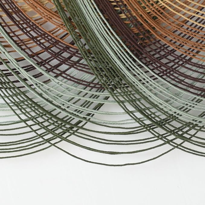 Flber Macrame Wall Hanging Boho Wall Decor Yarn Wall Art Tapestry Bedroom Living Room Nursery Apartment Home Decor 57" W x 31" L