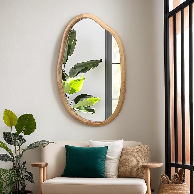 Irregular Mirror for Bathroom Vanity & Wall Decor - Asymmetrical Wall Mirror