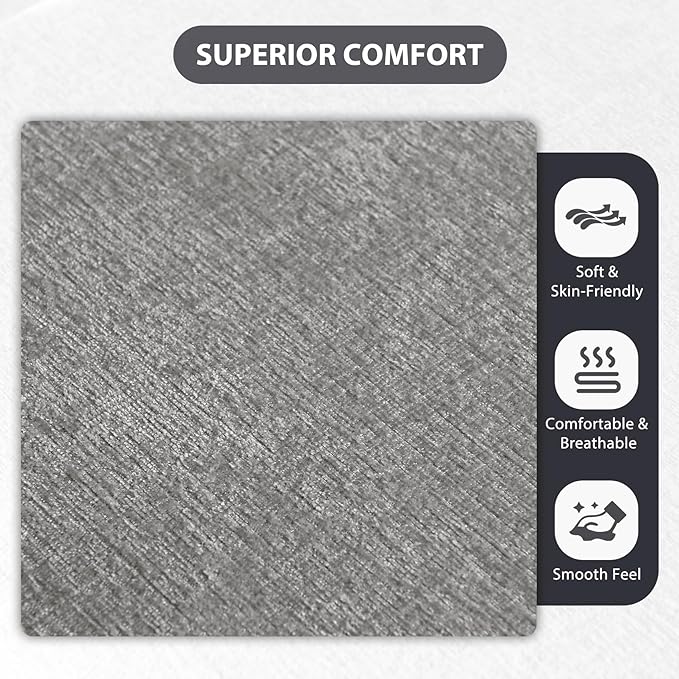 mestyl Modular Sectional Sofa Convertible U Shaped Sofa Couch Set with Storage for Living Room, Modern 3 Seater Modular Sectional Couch with 2 Movable Ottoman (Grey)