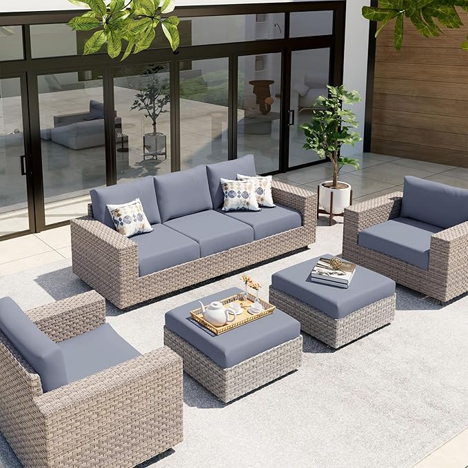 hyha Waterproof Couch Cushion Covers, Sectional Sofa Slipcovers Washable, L Shape Chaise Dog Couch Covers for Sectional Sofa, Universal Furniture Protector (1 Piece for Chaise, Grey)