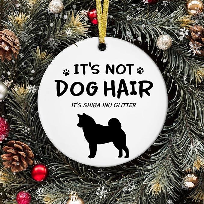 532-zsgj-shiba Inu Home & Kitchen > Home Décor Products > Home Décor Accents > Hanging Ornaments