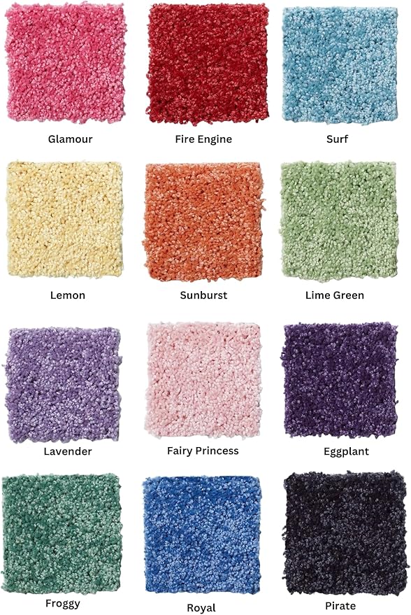 KOECKRITZ Soft and Colorful Kids Classroom Area Rugs (Passes Flammability Pill Test) Many Sizes and Bright Colors to Select from (8' x 10', Lime)