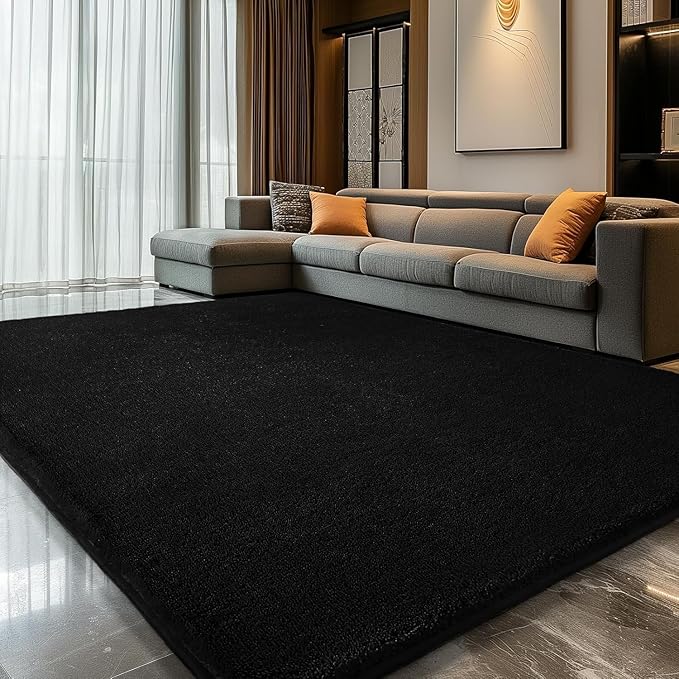 Sour Lemon 6x9 Area Rugs for Living Room, Soft Large Area Rug Fluffy Rugs for Bedroom，Machine Washable Area Rug Non Slip Carpet Rug for Living Room Playroom Kids Room Home Decor