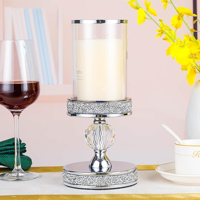 Pillar Candle Holders, Candle Holder for Pillar Candle, Candlesticks Holder, for Wedding, Dining Coffee Table, Home Centerpices, Home Decor CH00XS