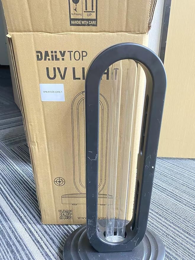 UV Light Sanitizer with Ozone,Ultraviolet Light Sanitizer for Room,UVO Lamp with Remote Control,Home Disinfection Device,15/30/60 Minutes Timer