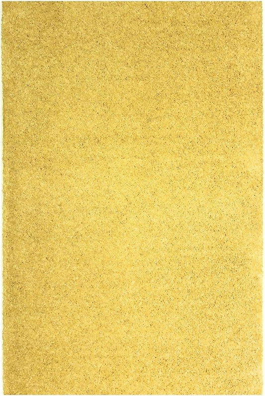 KOECKRITZ Soft and Colorful Kids Classroom Area Rugs (Passes Flammability Pill Test) Many Sizes and Bright Colors to Select from (3' x 12', Lemon)