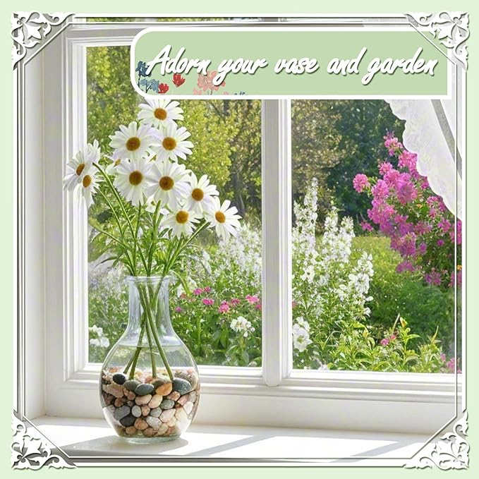 5lbs Natural River Rocks, Polished Pebbles for Plants Garden, 1-2 inch Decorative Jade Stones, Ideal for Fish Tank, Vases, Crafting, Home Decor and Garden Landscaping Rocks,Jade