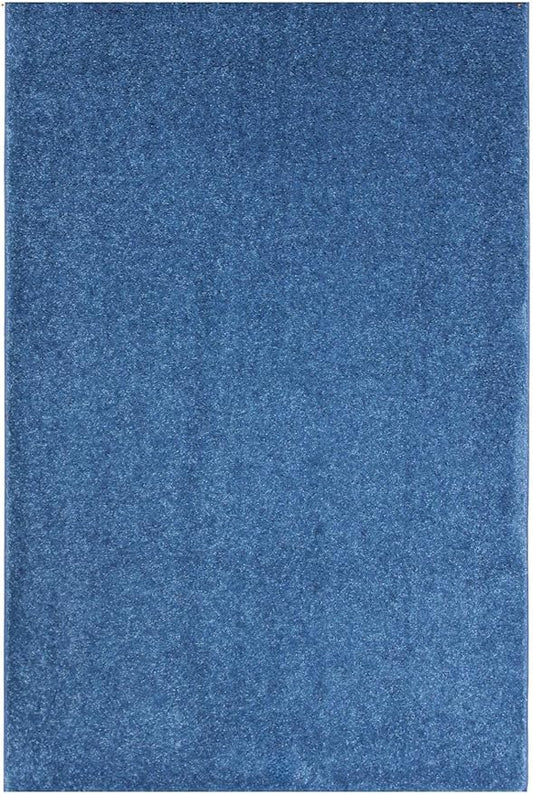 KOECKRITZ Soft and Colorful Kids Classroom Area Rugs (Passes Flammability Pill Test) Many Sizes and Bright Colors to Select from (12' x 12', Royal)