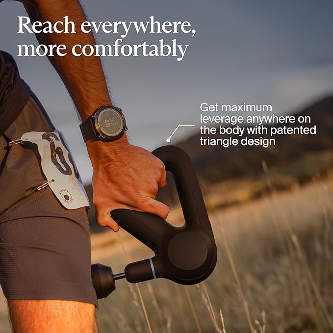 TheraGun Therabody Prime (5th Generation) - Deep Tissue Percussion Therapy Massage Gun - Bluetooth Enabled, Personal Massager for Pain Relief in Neck, Back, Leg, Shoulder and Body (Black)