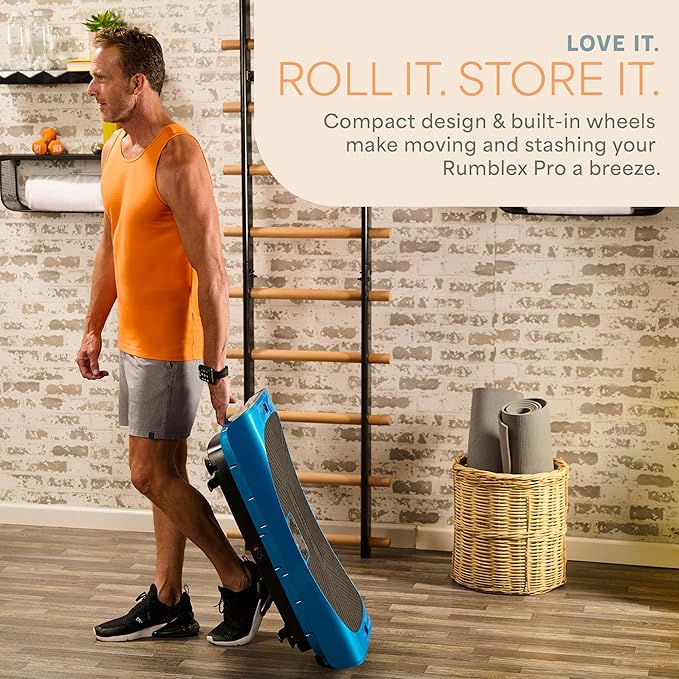 Lifepro Vibration Plate Machines – Full Body Workout, Recovery & Lymphatic Drainage with 4D Motion, Silent Operation, Joint Support, & Triple Motor Technology for Circulation, Fat Burn & Toning