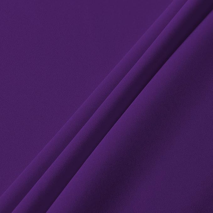 sancua Rectangle Tablecloth - 54 x 120 Inch - Stain and Wrinkle Resistant Washable Polyester Table Cloth, Decorative Fabric Table Cover for Dining Tables, Buffet Parties and Camping, Purple