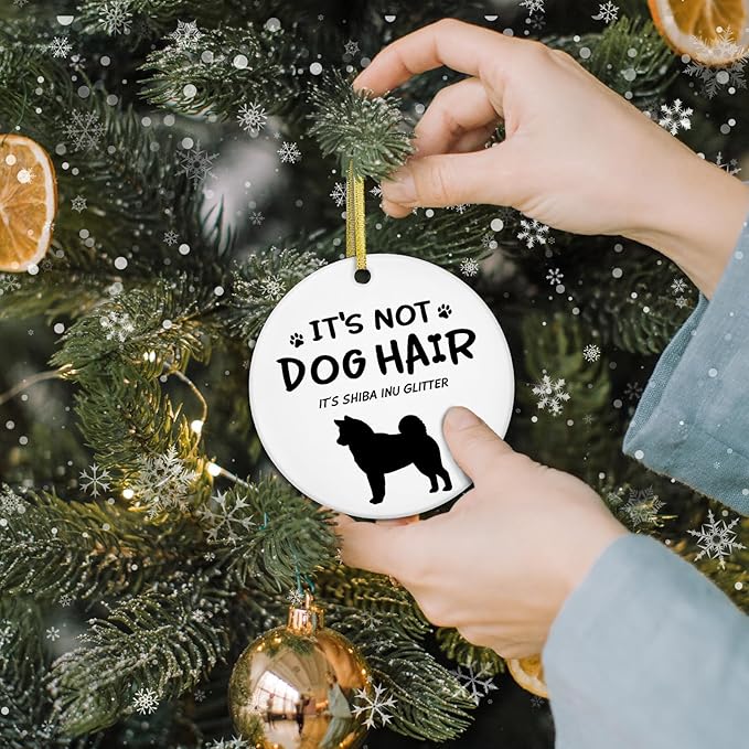 532-zsgj-shiba Inu Home & Kitchen > Home Décor Products > Home Décor Accents > Hanging Ornaments