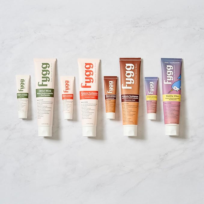 Nano Hydroxyapatite Toothpaste for Kids and Adult (Vanilla - Travel)