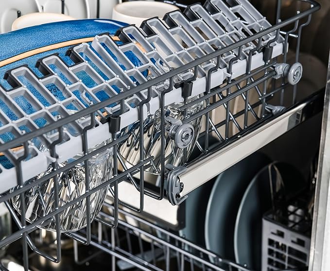 Kenmore 24" Built-in Stainless Steel Tub Dishwasher EasyFlex 3rd, SmartWash, UltraWash Plus, TurboDry, Adjustable Rack, Energy Star Certified, Fingerprint Resistant