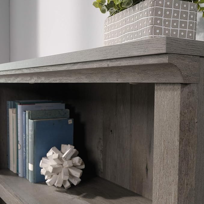 Sauder Miscellaneous Storage 3-Shelf Bookcase/ Book shelf, Mystic Oak finish