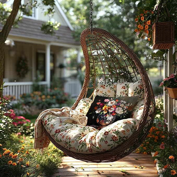 Trendy Eclectic Disco Ball Moody Floral Pillow Covers 18x18, Maximalist Funky Wildflowers Bouquet Throw Pillow Covers for Living Room Bedroom, Dark Cottagecore Decor, Eclectic Home Decor