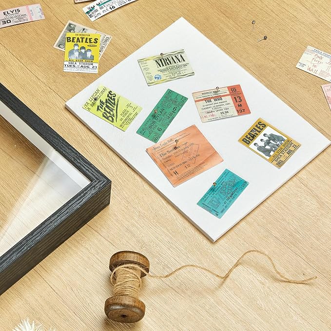 5x7 Shadow Box Picture Frame Display Case with Soft Linen Back-Thickened Panel,Small Mini Black Deep Shadow Box Frame 5x7 for Insect Medal Display Pet Photo Memorial Flower Craft