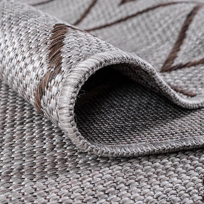 Keen Home Design Terrace Outdoor Throw Rug - 3x5 Washable Indoor/Outdoor Rug for Patio, Kitchen, Balcony, Beach, Garden, Deck and Porch, Size: 3'x5'