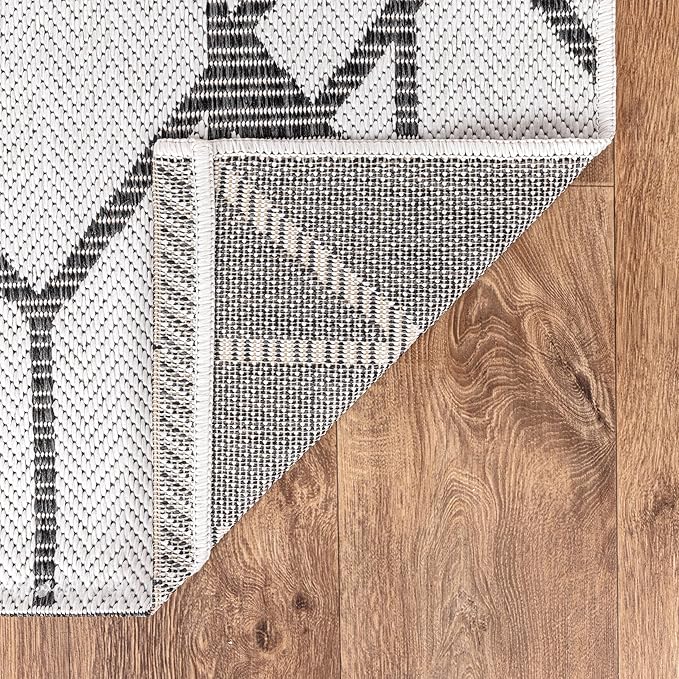 Keen Home Design Terrace Outdoor Runner Rug - 2x12 Washable Indoor/Outdoor Rug for Patio, Kitchen, Balcony, Beach, Garden, Deck and Porch, Size: 2'2"x11'10"